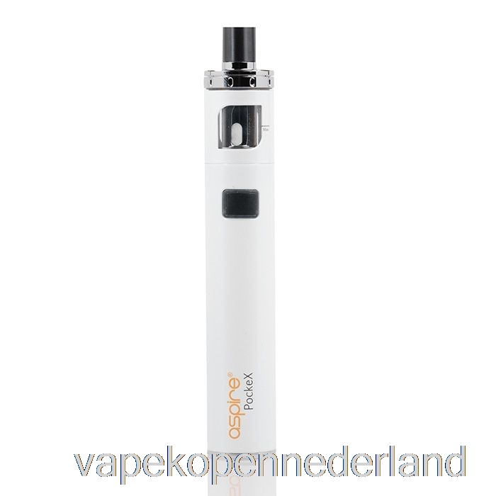 Elektronische Sigaret Vape Aspire Pockex Aio Starterkit Wit